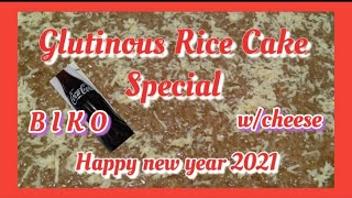 biko recipe/glutinous rice cake/biko easy recipe/biko filipino recipe/Biko with Coke & cheese
