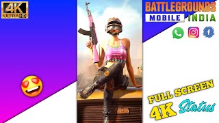 Battleground Mobile India 4k Full Screen Status - The Banjo Beat | SurgeWave 77 | #pubg #BMGI