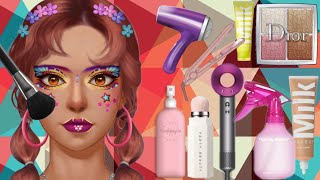ASMR MAKEUP TRANSFORMATION / Beautiful Satisfying Makeover #asmr #makeup #homelesstransformation