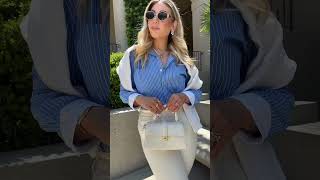 Monday fit 🩵 #springfashion #everydayoutfit #everydayfashion #oldmoneyoutfit