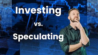 How to Understand the Differences Between Investing and Speculating! #investingeducation
