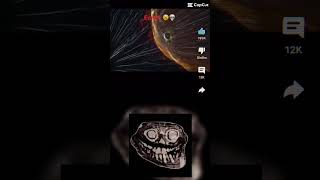 How different planets react to a solar flare #shorts #trollface #trollfacememes #fypシ