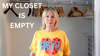 Radical Closet Clean-out - retired life, less stress! Ep. 1