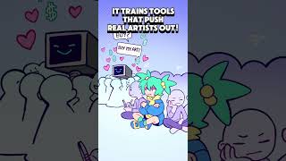 Support human artists and say NO to ai trends!! #noai #animation #digitalart #teezr