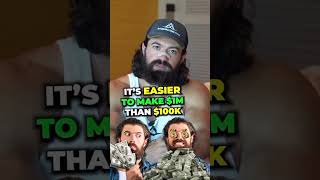 It's Easier To Make $1M Than $100K! #SHORTS