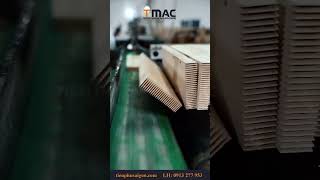 Chuyền sản xuất ghép gỗ thanh dọc tự động tại TMAC #maychebiengotmac #tienphusaigon