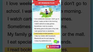Learn English Through Story | My Weekend Plan | English Story