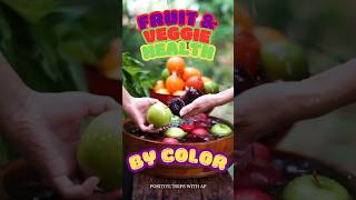 Fruit & Veggies Health Benefits By Color 🍓🍊🍋🥦🫐🍇 #mindsetshift #positivevibes #healthy #healthyfood