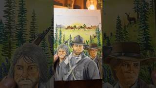 “The Art Of Growing Up” Day 17 #reddeadredemption #drawing #childhoodart #youngartist #art #inspo
