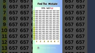 "Can You Spot the Mistake? 🔍 Test Your Observation Skills!" #shorts #observationskills #games