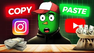I Copy videos from Instagram and Re-upload it on YouTube Shorts