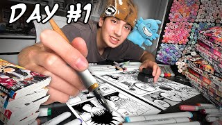 1週間で初めてのマンガを作りました!! 👀🎨 (日本)