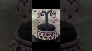 American Diamond Choker Necklace #shorts