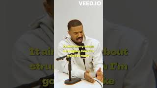 MICHAEL B. JORDAN SPEAKS ON THE IMPORTANCE OF DELAYED GRATIFICATION!