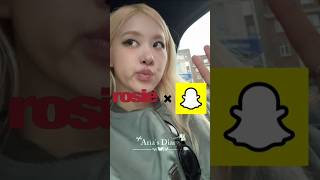#ROSIE × #snapchat #shorts #Rosé #fyp #numberones