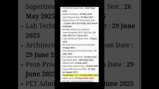 DSSSB 22 26 September Exam Admit Card 2025 Out#JobSearchIndia #CareerUpdates2025 #GovtJobsIndia