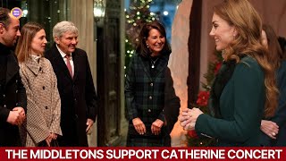 Princess Catherine Gets Emotional as the Middletons Make Rare Appearance at Her Carol Service