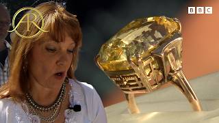 Owner Wowed By Value Of 'Incredibly Rare' 30-Carat Yellow Sapphire Ring | BBC Antiques Roadshow UK