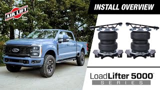 Air Lift Install 57354: Ford F-350/250 4WD SRW - LoadLifter 5000 - 2023-2026