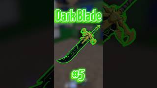 Top 10 Swords For PvP In Blox Fruits [Update 25] #roblox #bloxfruits