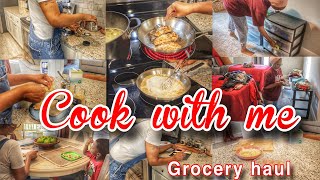 GROCERY HAUL | COOK WITH ME | ORGANIZING KARTER"S ROOM