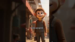 garib bandar kishan ki safalta #jaduikahani #kahaniyainhindi #moralkahani #comedyhindikahani