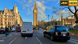 Busy Central London Drive | Driving in Central London on a Busy Saturday [4K HDR]