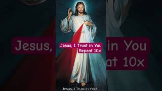Jesus I Trust in You! #jesusitrustinyou  #trustgodbro #surrender #surrendernovena #divinemercy
