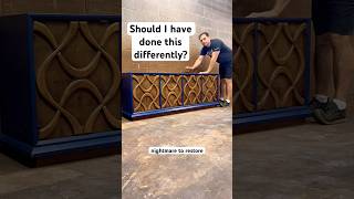 🪵is this better? #paintedfurniture #woodworking #furniture #furnitureflip #midcenturyfurniture #diy