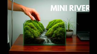 I Made a Mini River Terrarium for my Table, Here's how! 