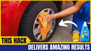 How to Make Tires Black and Shiny Again In Just Minutes