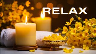 Golden Candlelight 🌼 Relaxing Piano Music for Stress Relief & Inner Peace