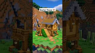 Minecraft Survival STARTER House 🏠 #minecraft