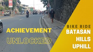 Bike Ride - Batasan Hills Uphill - First Time Umahon sa Batasan