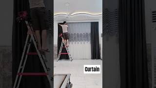 beautiful curtain design #beautifuldesings #home #perdão #homedecor #curtaindesign #curtainstyles