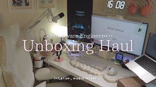 Vlog | Unboxing Interior Goods & Gadgets 📦 Playing with Nanoblocks | Fifine AmpliGame SC3