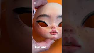 New baby has been born #ooak #blythe #fashiondolls #asiandoll #customblythe #dollmaking