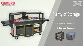 Cambro Manufacturing CVC75 Vending Cart K-12