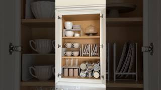 Let’s organize my kitchen cabinet 🤍 #kitchenorganization #organizedhome #organization #organized