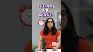 During' vs 'While': Never Make This Common Mistake Again! | English Grammar with Ananya #letstalk