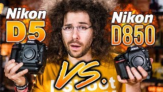 Nikon D5 VS Nikon D850 Which To Buy: The ULTIMATE Battle