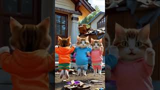 Cute cats singing Apt #cat #catlover #kitten #kitty #cute #kindnesstales #funny #moonlightcats #apt
