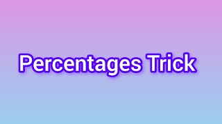 Percentages Trick #maths #percentagetrick #short #mathtrick #short #viralshort