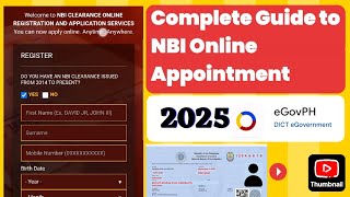 How to get NBI Clearance Appointment Online 2025 | Complete Guide to NBI Online Appointment