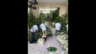 wedding programme #music #flowers #saudiarabia