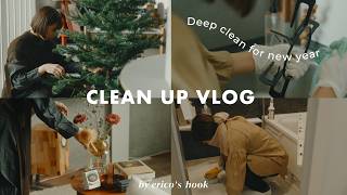 [CLEAN UP VLOG] Late New Year Cleaning 🧹🏡 Taking Down Christmas Tree 🌲 & Cleaning Tips!
