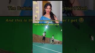 Finally Got a Badminton Partner! 🏸 #bedminton #sportshighlights