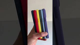 Apple iPhone official case colors #iphonecase #iphonecolors #shorts #apple #techshorts