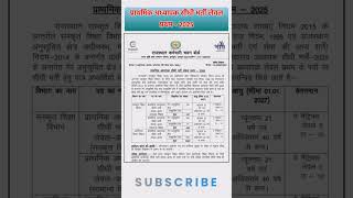 प्राथमिक अध्यापक सीधी भर्ती लेवल प्रथम-2025 #reetexam #reetnews #reetmains #reetlevel1 #newvaccancy