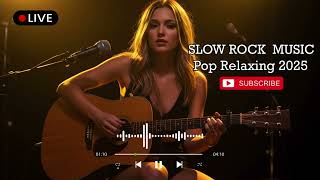 Golden Hour Slow Rock Love Songs 2025 | Soothing Vocals for Relaxing Moments